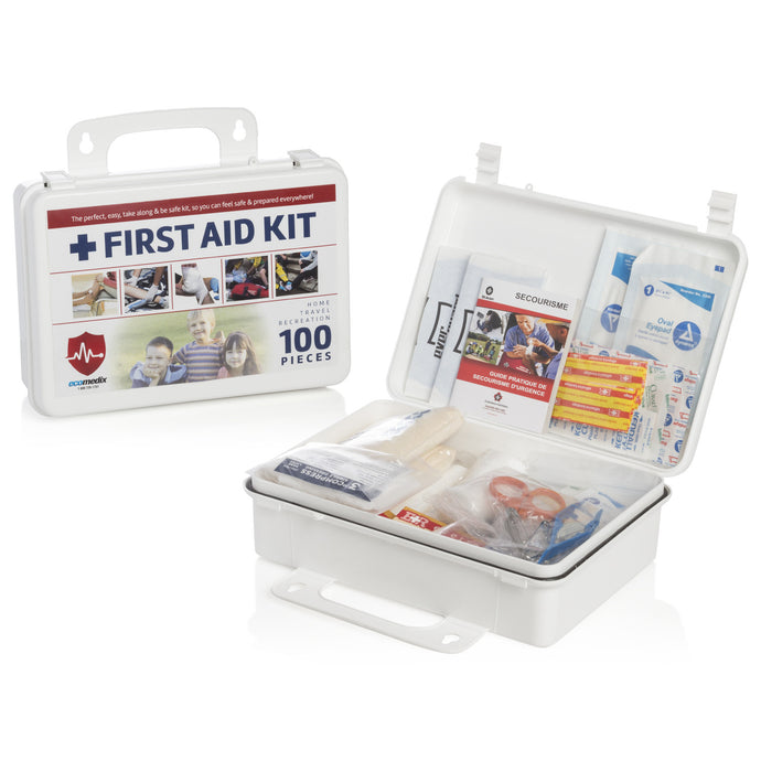 First Aid Kit 100 Pieces All Purpose 16 Unit - Eco Medix