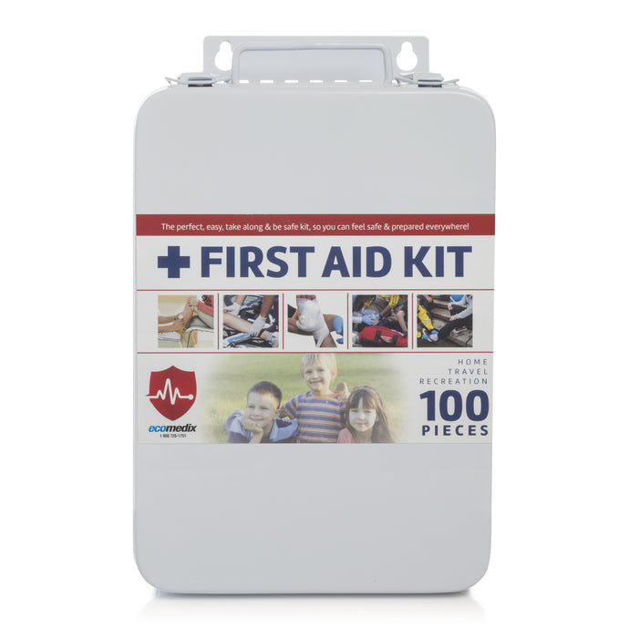 metal first aid box